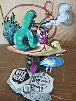 Alice's Catapillar Smoking Hookah  Wondrous Junk Yard Assemblage Art Piece! - Image 1 of 4