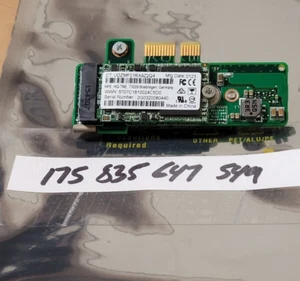 1PCS OF 128GB VE Value Endurance M.2 I/O Riser Card Solid State SSD 759504-001 - Picture 1 of 3