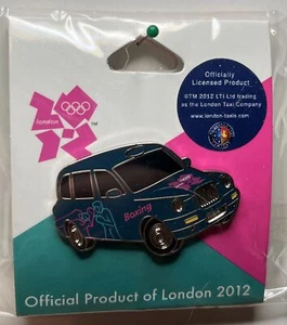 Insignia prendedor olímpico de boxeo ~ Juegos de Londres 2012 ~ taxi taxi - Imagen 1 de 7