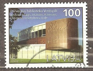 Latvia: single used stamp, Modern architecture, 2011, Mi#818 - Picture 1 of 1
