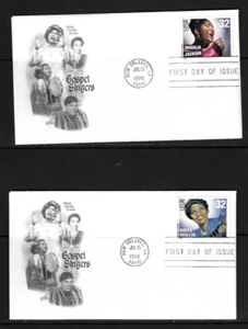 USA SC # 3216-3219 Gospel Music FDC . Artcraft Cachet - Picture 1 of 2