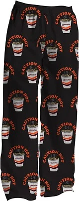 Pantalones de salón de pijama Maruchan Ramen unisex para adultos precaución Foto 1 de 4