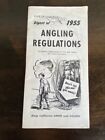 Vintage California Digest of Angling Regulations Dept of Fish and Game 1955 Book