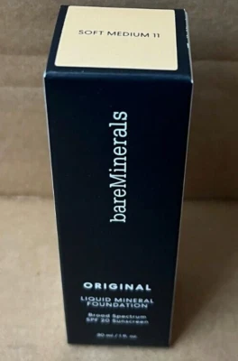 Bare minerals fondotinta minerale liquido originale Spf 20 ampio spettro 30 ml 1 oz - Immagine 1 di 4