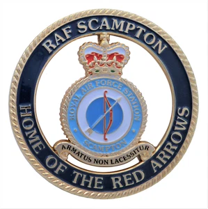 RAF Scampton Home Of The Red Arrows Commemorative Coin - LAST FEW - Picture 1 of 4