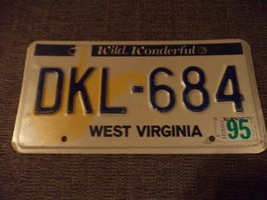 West Virginia License Plate - Automobile Car Show Truck Dorm Room NASCAR WVU - Picture 1 of 2