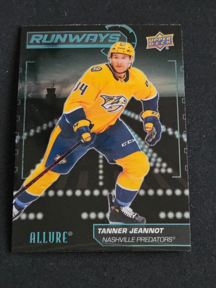 2022-23 Upper Deck Allure TANNER JEANNOT RW-4 Runways Insert - Image 1 of 1