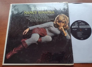 CANADA!!! NANCY SINATRA Boots 1966 1st Press BLACK label REPRISE SHRINK LP - Picture 1 of 2