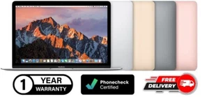 Apple MacBook 12" A1534 Core M3 | M5 | M7 - 8GB RAM - 256GB | 512GB SSD - 2016 - Picture 1 of 10