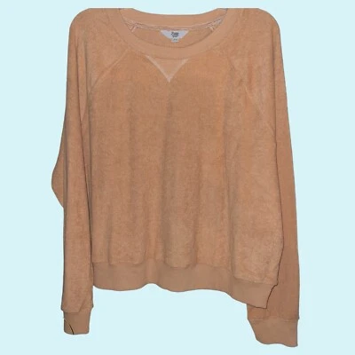 Ascot and Hart Light Weight Sweatshirt NWT Tan/Brown XXL Casual Waist Length - Image 1 of 4