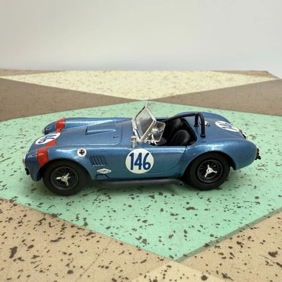 复古 1: 43 Bang 压铸模型 AC Cobra Targa Florio 64 金属蓝色 146 Nobox — 第 1/4 张图片