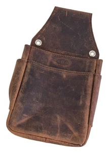 Bayrisches Echt Leder Holster Gürteltasche für Kellner Geldbeutel Oktoberfest - Picture 1 of 3