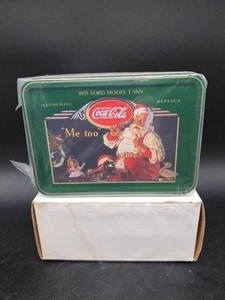 1994 ERTL Coca Cola 1913 Ford Model T Van Commemorative Christmas Edition - Picture 1 of 6