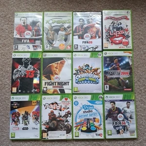 Xbox 360 Spielepaket x12 Kinder Sport Fußball Tennis Wrestling Skylanders PAL - Bild 1 von 8