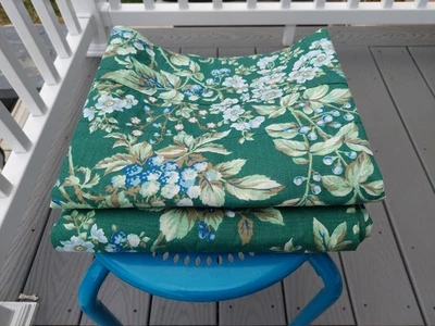 2 piezas Laura Ashley Bramble Berry Floral Ventana Cenefa Cortina Bayas 86x17" EE. UU. Foto 1 de 4