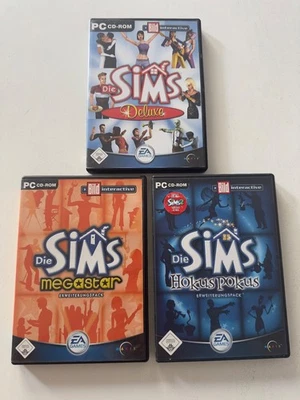Die Sims (1) Deluxe PC CD-ROM + 2 Erweiterungspacks - Bild 1 von 4