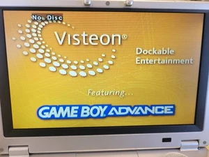 Visteon Nintendo Gameboy Advance GBA DVD Player Power and 1 Game Tested Working - Picture 1 of 17