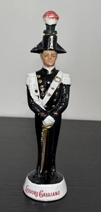 Vtg 9” Liquore Galliano Ceramic Decanter Empty Italian Carabinieri by Coronetti - Picture 1 of 17