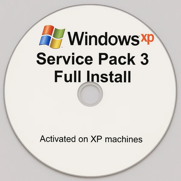 Windows XP Pro Service  Pack 3 Full Installation 32-bit - Image 1 of 1