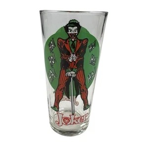 Bicchiere vetro Joker vintage 1976 Pepsi DC Comics super serie - Foto 1 di 13