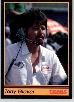 Tony Glover - 1991 Traks - #70 - Racing - Image 1 of 2