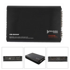 4500W 4 Channel Car Amplifier Class A/B Stereo Audio Amp Speaker System Device - Picture 1 of 9