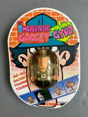 Windup Inspecteur Gadget Gyro Bandai FR3 1983 MOC Inspector no Entrechats - Photo 1/3