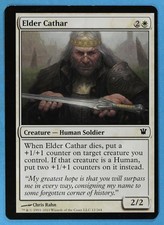 Elder Cathar Innistrad NM White Common Misprint Miscut CARD (m16322) ABUGames