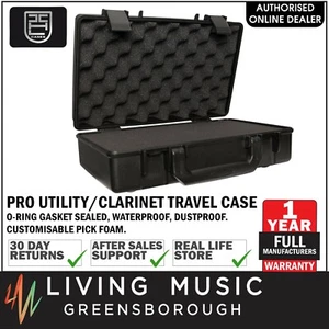 NEW XHL Pro Utility Clarinet Hard Travel Case Instrument Waterproof Custom Foam - Picture 1 of 7