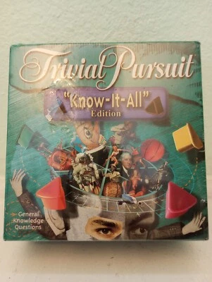 Trivial Pursuit издание «Know-It-All» No1018 Hasbro Horn Abbot в заводской упаковке - Изображение 1 из 2