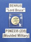 Vtg BENRUS "Lord Bruce" Model "P3MZ235 (235)" Watch Glass Crystal Replacement