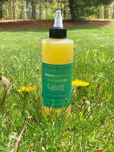 Rosemary & Grapeseed SUPER Fast Hair Growth Oil for Mens, Womens, Childrens Hair - Picture 1 of 6