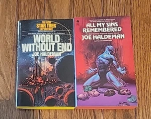All My Sins Remembered Joe Haldeman Avon 1978 PB Book (2 PBS) - Picture 1 of 4