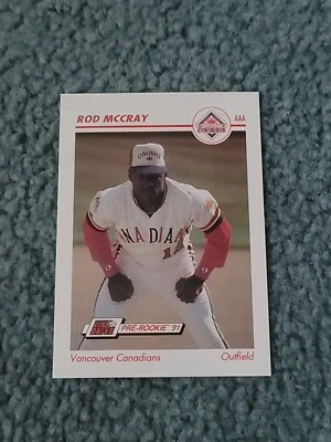 1991 Impel Rod McCray Minor League Card #641 - Image 1 of 4