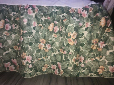 Falda Cama Queen Rosa Floral Martha Stewart Ardley En Casa Con Martha Stewart Foto 1 de 4