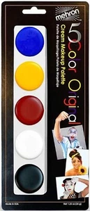 Mehron Clown 5 color cream Makeup Palette - Picture 1 of 4