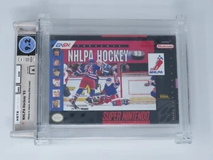 NHLPA Hockey '93 Super Nintendo Factory Sealed Video Game Wata Graded 9.2 A NHL - Picture 1 of 4