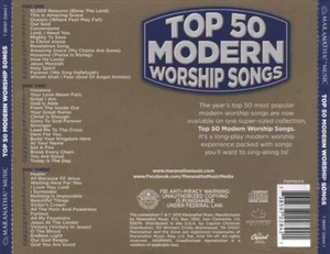 VARIOUS ARTISTS - TOP 50 MODERN WORSHIP SONGS NEW CD - Picture 1 of 1