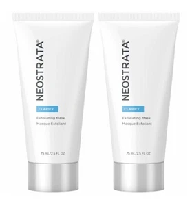 2 X Neostrata Clarify Exfoliating Mask 75ml Overnight Skin Clarifying Treatment - Picture 1 of 2