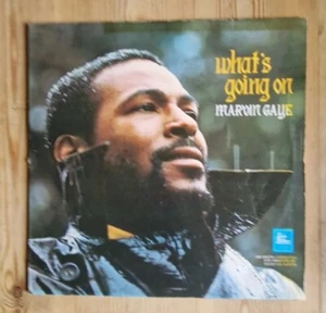 Marvin Gaye What's Going On 1st UK Press Vinyl LP Textured Sleeve Tamla Motown - Foto 1 di 18