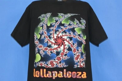 vtg 90s LOLLAPALOOZA 1993 MUSIC FESTIVAL ALICE IN CHAINS PRIMUS ROCK t-shirt XL - Image 1 of 4