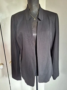 41Hawthorn Ladies Premium Size XL 12/14 Notched Ponte Jacket Smart BNWT RRP£69 - Picture 1 of 6