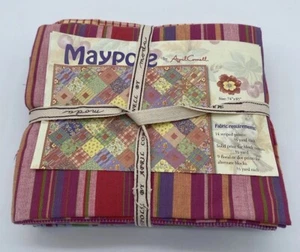 April Cornell Maypole Quilt Fabric Kit Striped Pastels 12 Pieces Moda - Picture 1 of 6