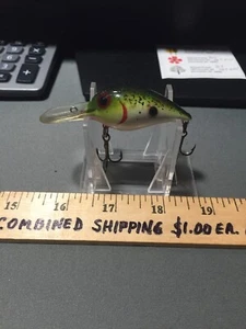 CUSTOM PAINTED PRE RAPALA STORM WIGGLE WARZE CRANKBAIT VERY NICE - Bild 1 von 5