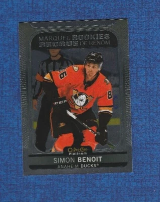 2021-22 OPC O-pee-chee Platinum Marquee Rookies # 235 Simon Benoit - Image 1 of 2