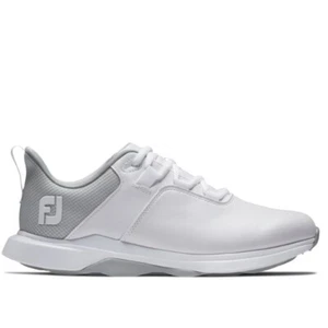 FootJoy ProLite Ladies Golf Shoes in White/Grey - UK Size 7.5 Wide Fit - Picture 1 of 7
