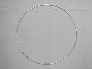 Galvanised Metal Ring 250mm (aka Dreamcatcher Rings) - Picture 1 of 1
