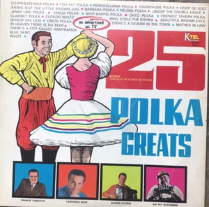 Vintage 25 Polka Greats Vinyl LP stereo also mono great condition Vinyl Record - Picture 1 of 3
