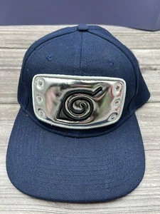 Naruto Shippuden Collection Leaf Village Headband Snapback Ball Cap Viz OSFM - Picture 1 of 3