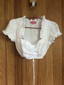 Dirndl Bluse 34 XS von Krüger Madl Oktoberfest Wiesn Tracht weiß - Bild 1 von 7